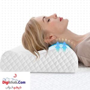 بالش طبی مموری فوم اورست مدل موجدار ER-119-XXL