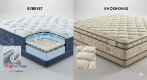 مقایسه تشک خوشخواب و اورست